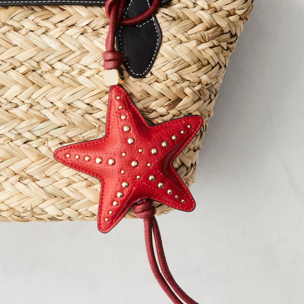 H&M Red Starfish Bag Charm NWT
